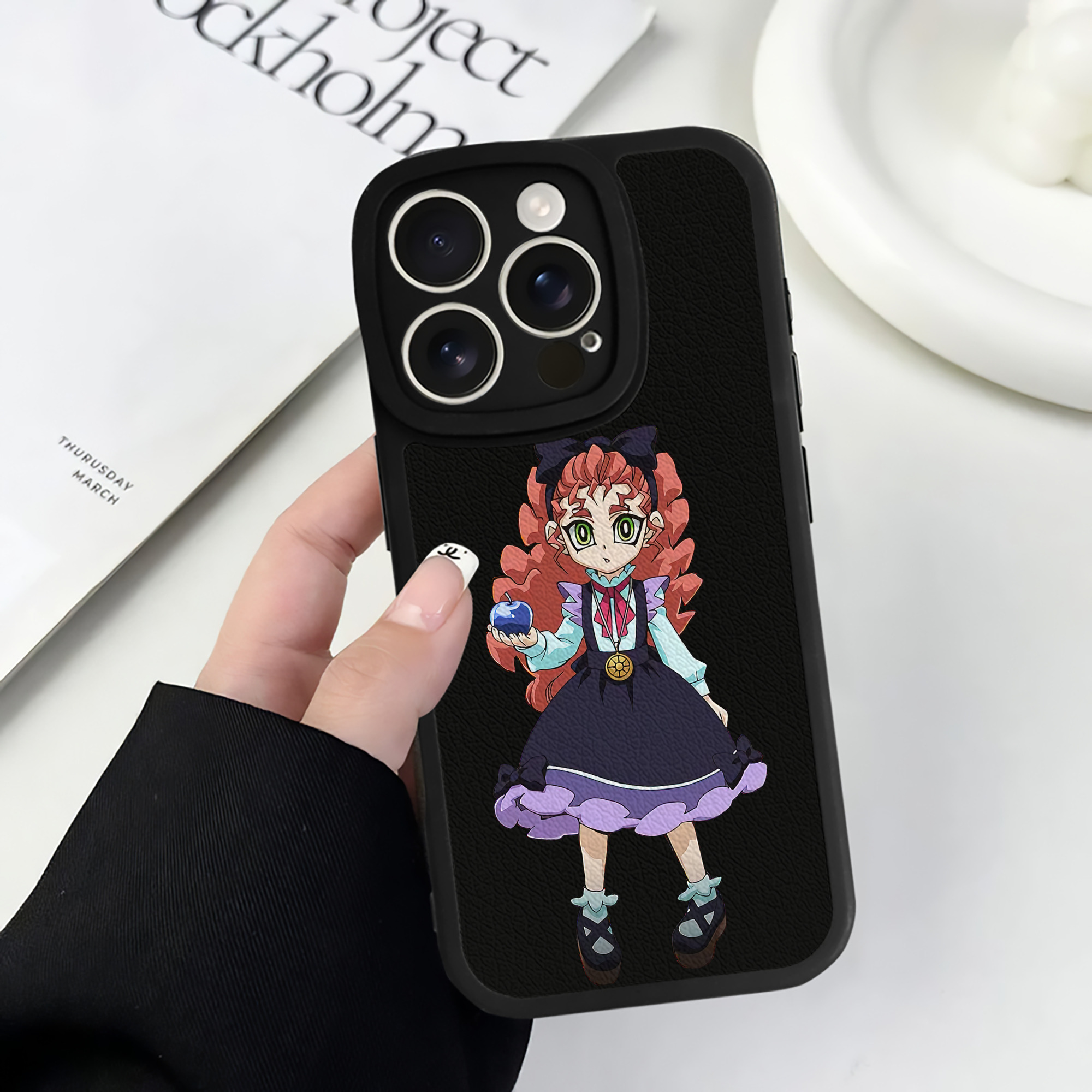 遊☆戯☆王 Yu-Gi-Oh! 【iPhone 16シリーズ対応】シリコンスマホケース（レザー調） 材質：シリコン